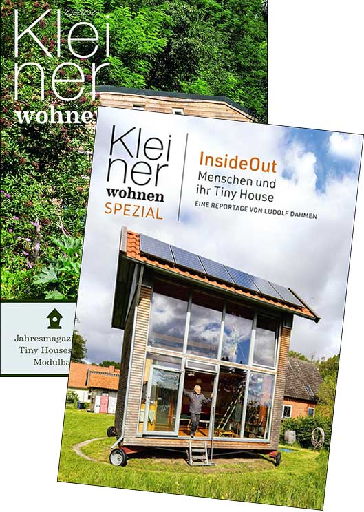 Zwei neue Magazine für Tiny-House-Fans