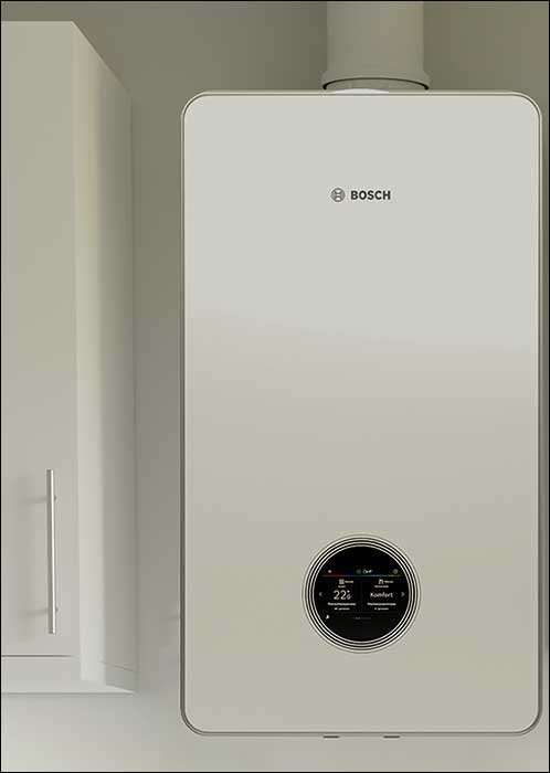 Neues Gas-Brennwertgerät Condens 7800i W von Bosch