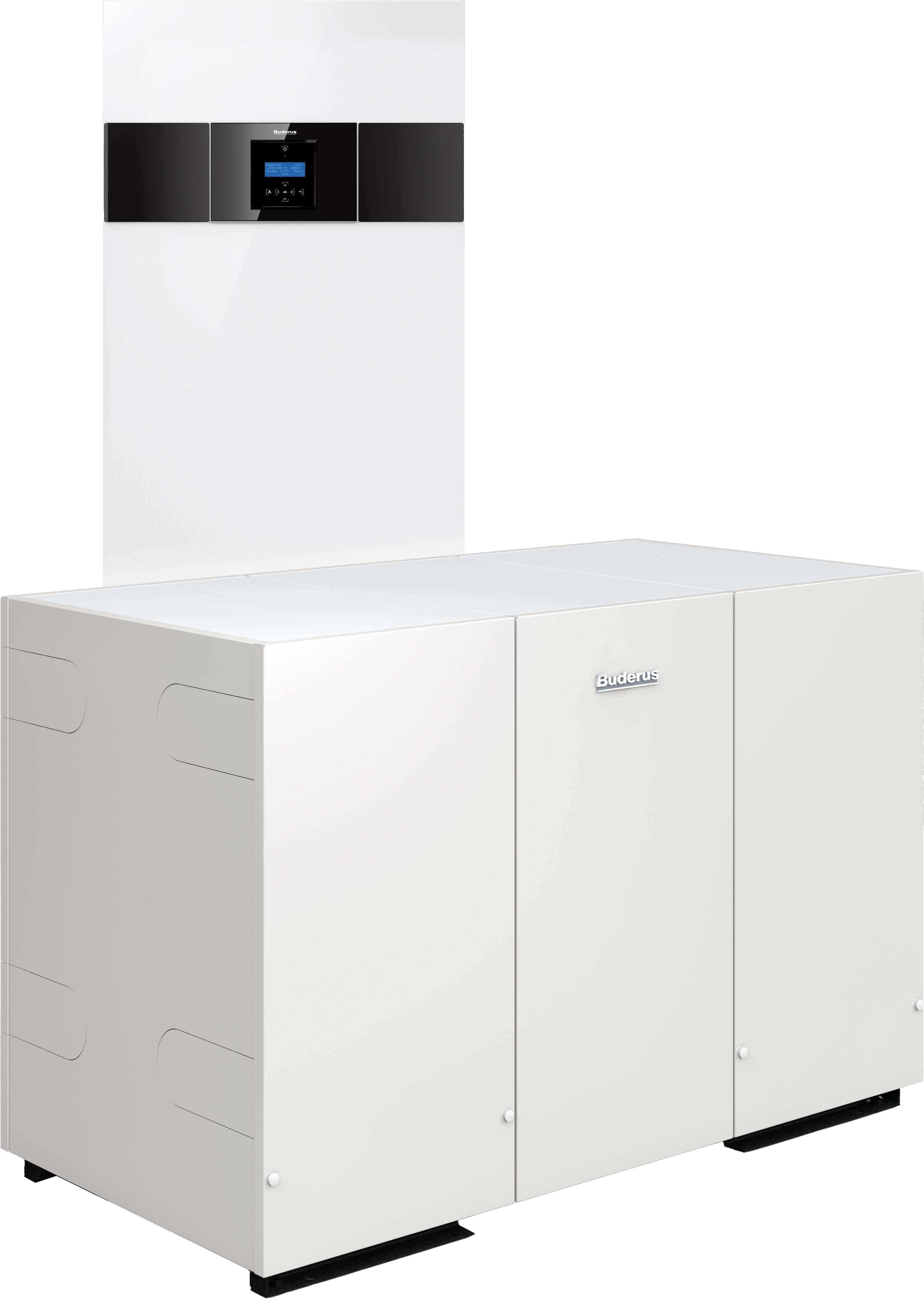 Sole-Wasser-Wärmepumpe Logatherm WPS.2 HT für größere Leistungen neu von Buderus