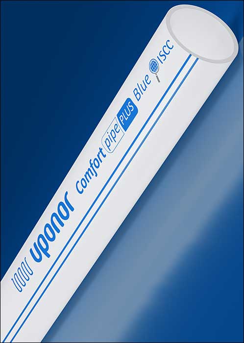 PEX Pipes Blue: Weltweit erstes biobasiertes PEX-Rohr kommt von Uponor