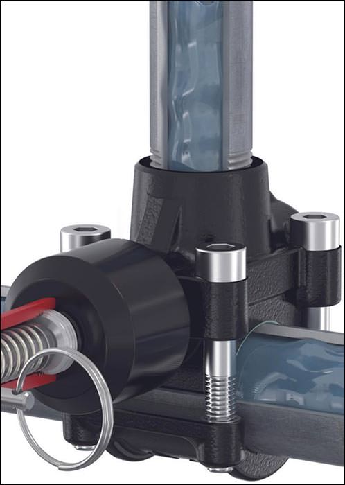 T-Plus von Flamco für die Einrichtung von Rohrabzweigungen im laufenden Betrieb