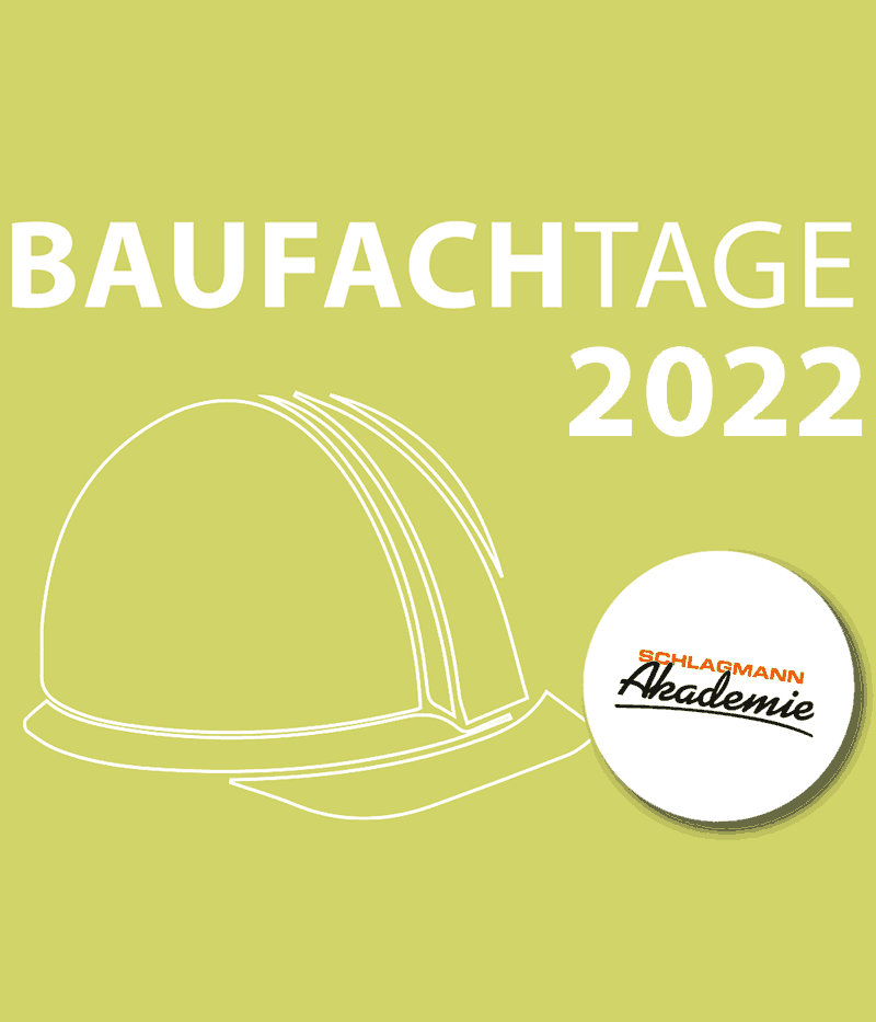 Baufachtage 2022 in 5 süddeutschen Städten und einmal online