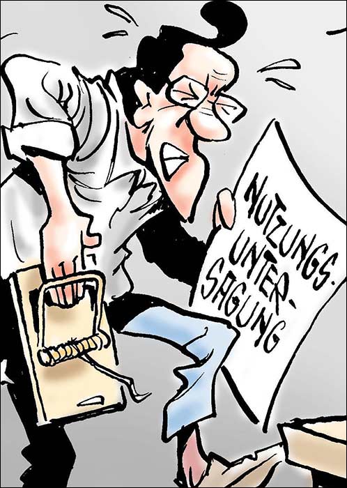 Unbewohnbar wegen Rattenbefall aufgrund baulicher Mängel