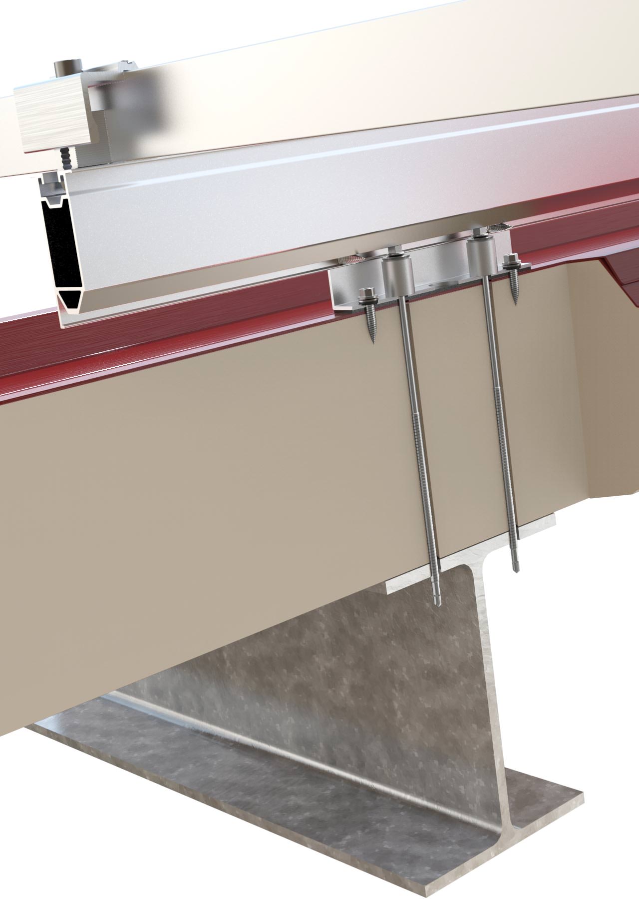 Erweiterbares Sandwichpaneel von Kingspan für Solaranlagen