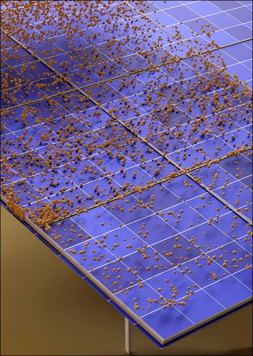 Saubere Solarmodule ohne Wassereinsatz