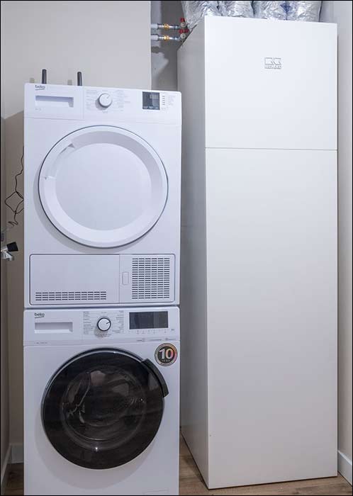 Modulare Wärmepumpe MWL für den Wohnungsbau von Remko