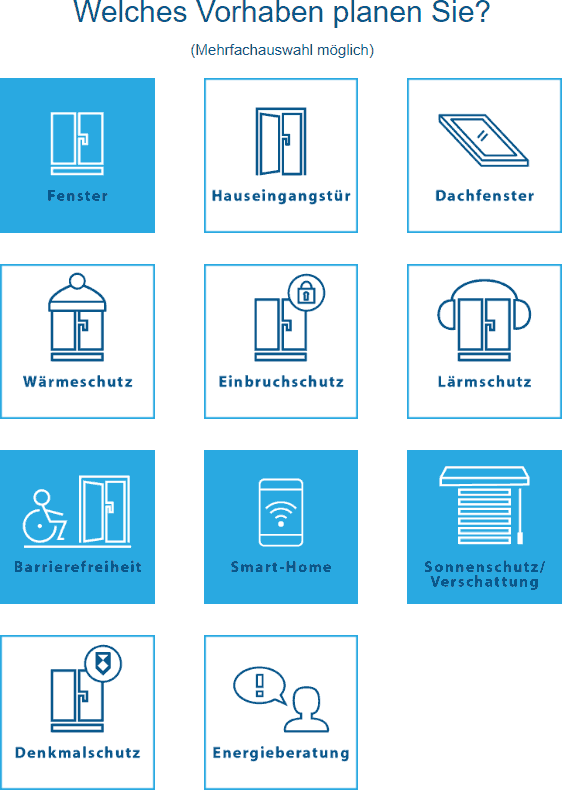 Kostenloser VFF-Förderrechner speziell für Fenster und Türen