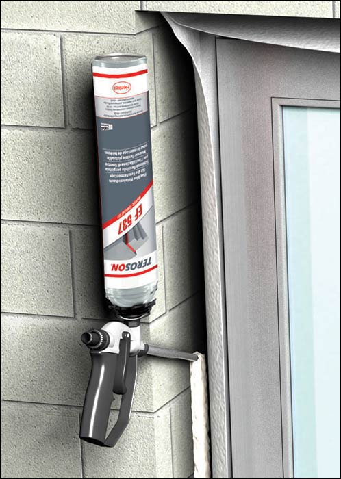 Teroson Bautechnik hat Fenstermontageschaum bis 63 dB prüfen lassen
