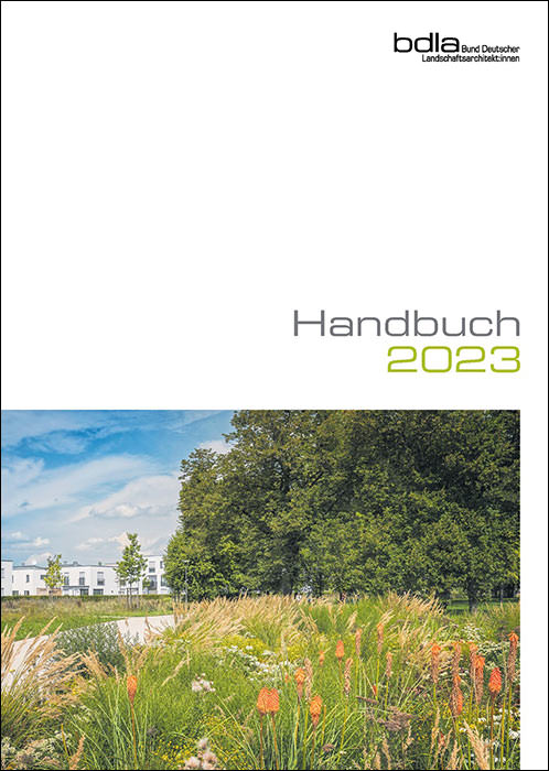 Landschaftsarchitekten-Handbuch 2023 erschienen