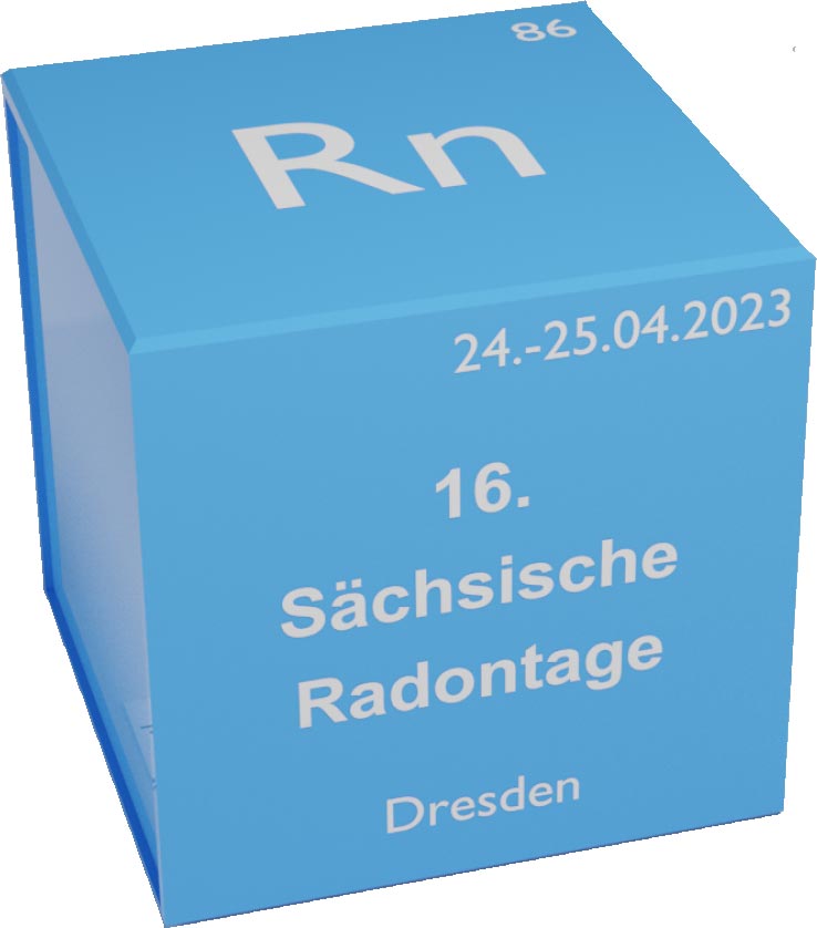 16. Sächsische Radontage am 24. und 25. April 2023