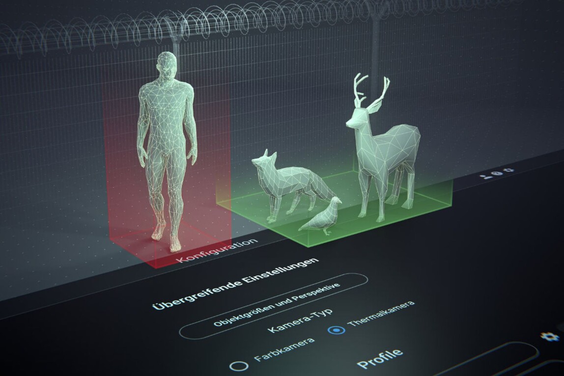 Tierklassifikatoren für die Analysesoftware von Securitons Sicherheitssystem IPS VideoManager