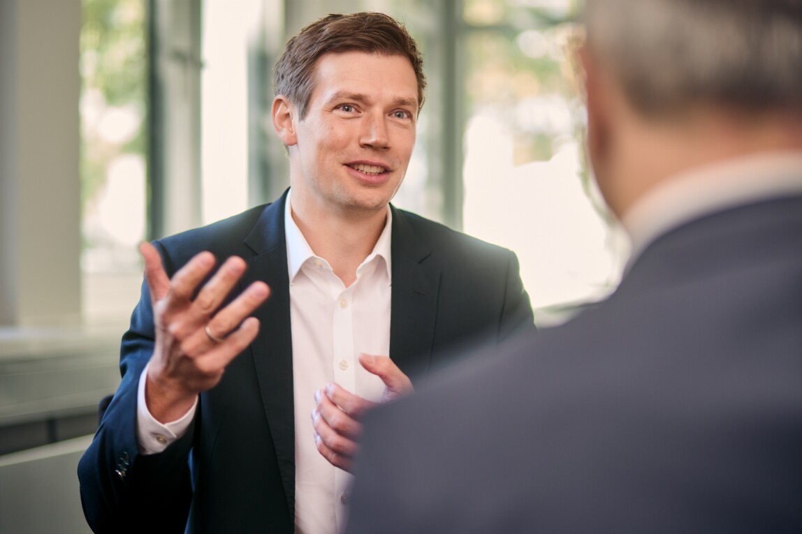 Stephan Hinrichs im Gespräch