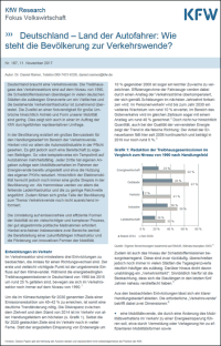 Bevölkerung für „Verkehrswende“