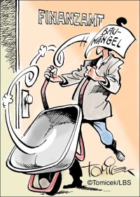 Fiskus beteiligt sich nicht an Baumängeln