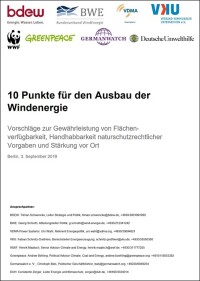 10-Punkte-Plan für die Wiederbelebung der Windenergie