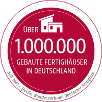 Über eine Million Fertighäuser seit 1961