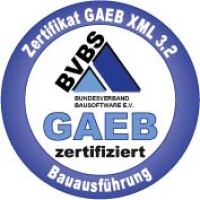 BVBS zertifiziert MWM-Pisa nach GAEB DA XML 3.2
