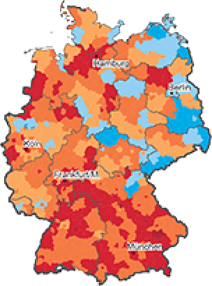 Entwicklung des Güterver­kehrsaufkommens 2004 bis 2025