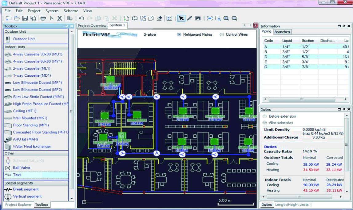 VRF-Designer von Panasonic