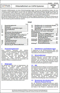 GEFMA 460: Wirtschaftlichkeit von CAFM-Systemen
