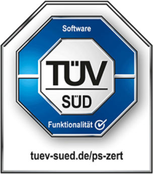 TÜV SÜD Zertifikat