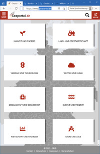 Geoportal 2.0: umfangreicher, bedienderfreundlicher, kombinierbare Karteninhalte