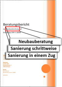 Generieren von NWG-Energieberichten passend zur neuen Bundesförderung (BEG)