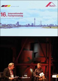 Podiumsdiskussion bei Roto: „Keine Alternative zur Digitalisierung“