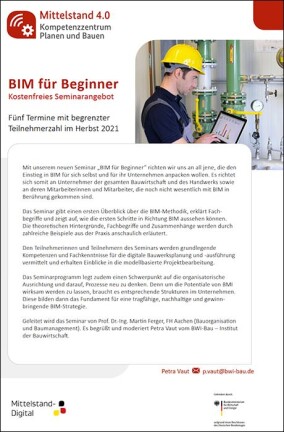 BIM für Beginner fünfmal bis Ende des Jahres