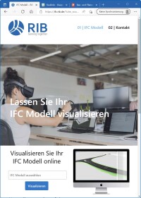 Browserbasierter IFC-Viewer kostenlos von RIB