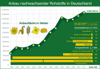 Anbaufläche für nachwachsende Rohstoffe 2011