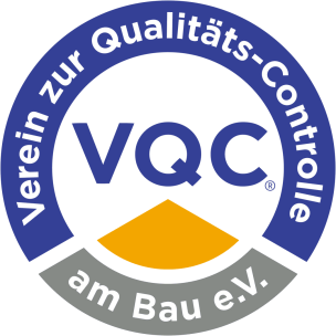 Logo des Vereins zur Qualitäts-Controlle am Bau e.V.