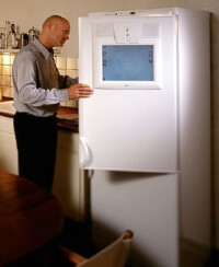 Internet-Kühlschrank online