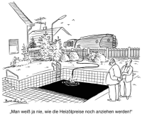 Heizöl rechtzeitig einlagern