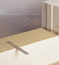 Stumpfstosstechnik im Mauerbau