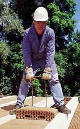 Ziegel-Elementdecken, um ein paar Tausender zu sparen