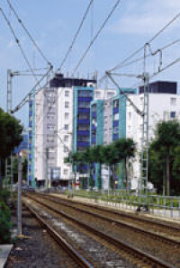 Gewebe schützt Fassadendämmsysteme und verringert Strahlenbelastung in Gebäuden