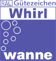 Whirlwanne, Whirlpool, Whirlwannen, Whirlpools, RAL-Gütegemeinschaft Whirlwannen, RAL-Gütezeichen, Bette, Duscholux, Hoesch, Kaldewei, Koralle und Villeroy & Boch Wellness, Sanitärbranche