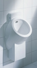 Urinale, Urinal, Sanitäranlagen, Sanitärobjekte, Wasserspülung, Hybrid-Urinal