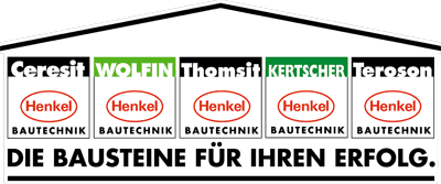 Bauchemie, Ceresit, Henkel Bautechnik, Beton, Zementmörtel, Dichtungsmittel, Bauwerksabdichtung, Fliesenverlegung, Mörtelzusatz, Bodensanierung