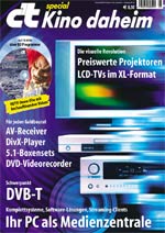 Multimedia, c&#39;t, digitales Wohnzimmer, Heimkino, Heimkino-Projektoren, Flach-Bildschirme, DVD-Recorder, AV-Receiver, Surround-Boxenset, Subwoofer, DVB-T, WMV-HD-DVD High Definition, Fernsehen