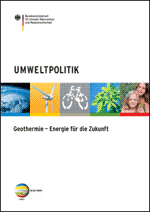 Broschüre: "Energie aus der Tiefe - Geothermie" über Kalinatechnik, Kalina-Prozess, Organic-Rankine-Cycle, ORC, Fernwärme
