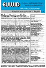 Facility Management, EUWID-Report, Gebäudedienstleistungen