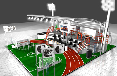 Stahlbau, Vallourec & Mannesmann Tubes, Stahlkonstruktion, Stahlbau-Hohlprofile, Dachkonstruktion, Stadionbau, Tribünenkonstruktion, Stahl, Baumessen, Industriefachmessen, Arena AufSchalke, Allianz Arena München, Wembley Stadium London, Multifunktionsarena Düsseldorf, AWD Arena Hannover, Bernabeu Stadion Madrid