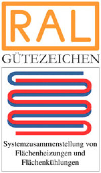 RAL-Gütezeichen "Systemzusammenstellung von Flächenheizungen und Flächenkühlungen"