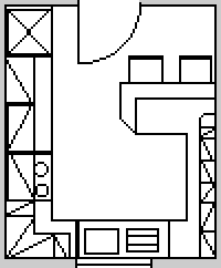 Grundformen beim Küchengrundriß