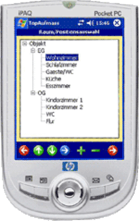 Kostenloses Programm zur mobilen Aufmaß-Erfassung