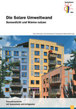 solare Umweltwand, Transparente Wärmedämmung