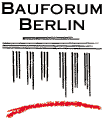 Bauforum Berlin, Bevölkerungsrückgang, Bauwirtschaft, Immobilienwirtschaft
