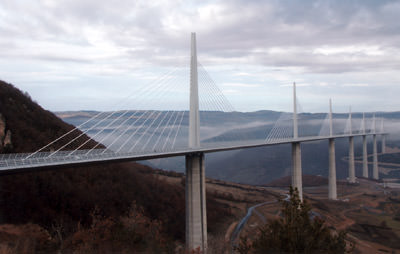 Verkehrsarchitektur, Lord Norman Foster, Autobahnbrücke Viaduc de Millau